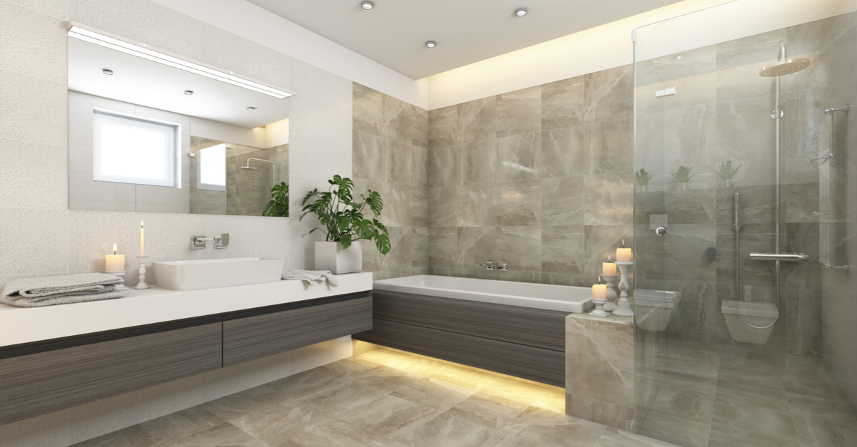 Bathroom practical position water outlets size