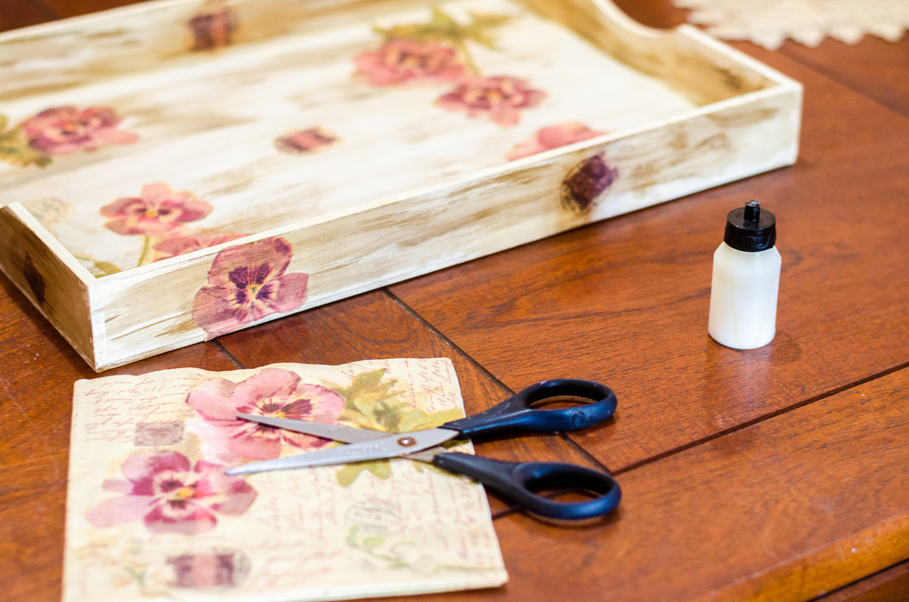 Decoupage napkins what are they