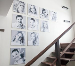 How to Make a Mural with all your Family Members