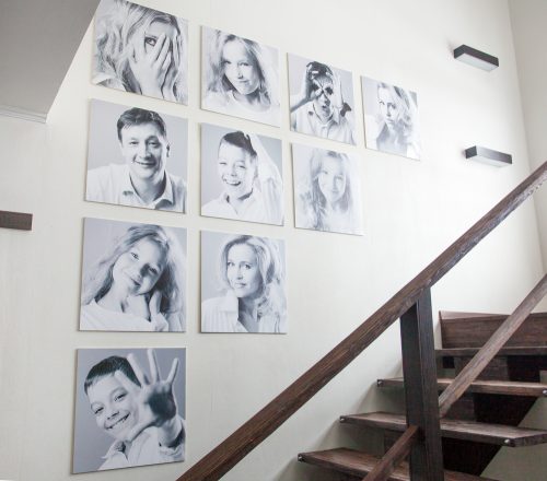 How to Make a Mural with all your Family Members