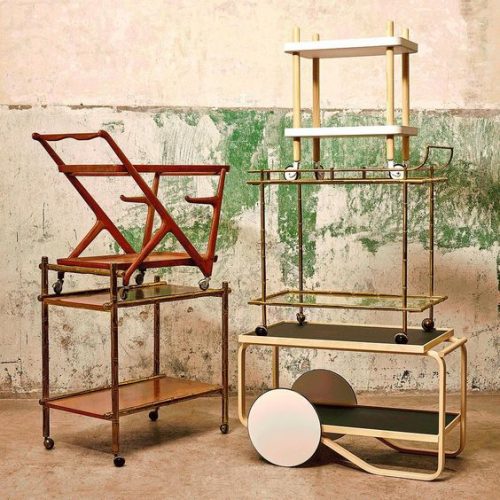 Serving Carts: both Functional and Decorative