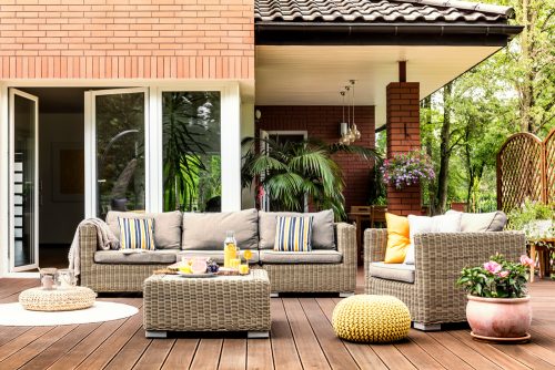 Backyard furniture types