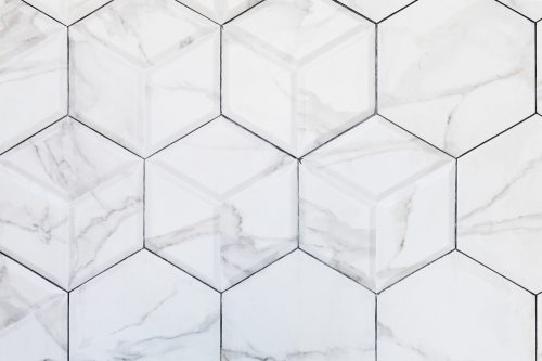 Bathroom tile material