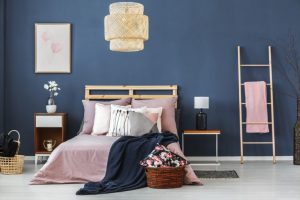 Getting the right colors for your bedroom walls is an essential part of the decoration.