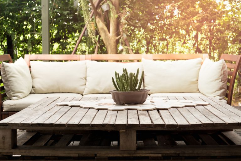 Decorate Your Patio Space with Pallets
