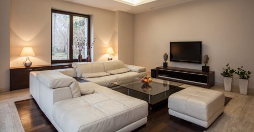 Arrange the living room around the coffee table