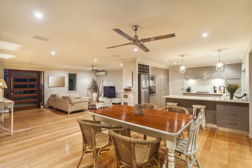 fan in kitchen