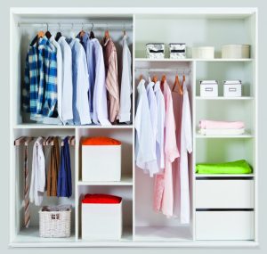 You can personalize the inside of your closet so that it perfectly suits your needs.