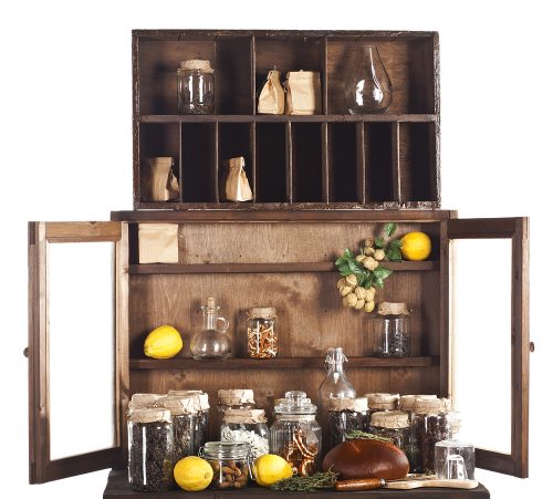 DIY cupboard with door