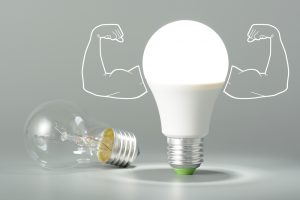 LED light bulbs are the best and most efficient bulbs on the market today.