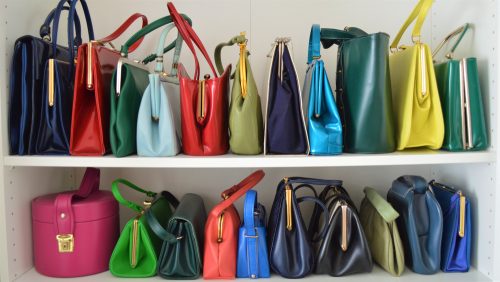 You could use your closet for storing handbags