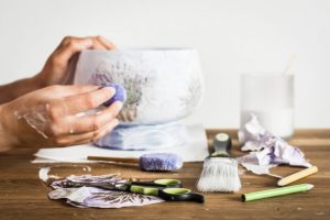 Decoupage is a really unique and versatile way to decorate your home.