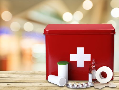 A first aid kit is one of the essential objects of your home