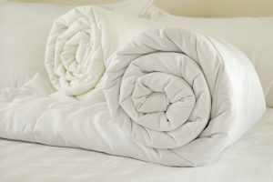You can find natural or synthetic duvet filling.