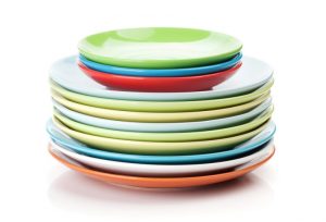 Dinnerware sets come in all different shapes and sizes.