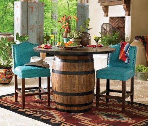 Barrel table / pinterest.es