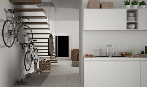 Creative stair bicycle