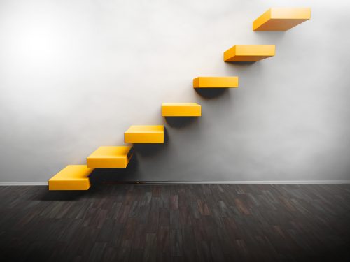 Creative stair color