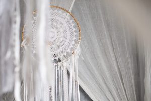 Dreamcatchers catch our bad dreams to prevent them from coming true.