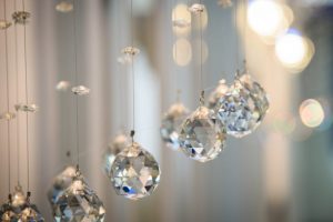 Hanging Feng Shui crystals in your study or work space can help improve concentration.