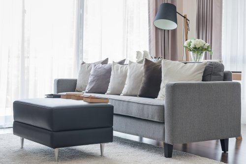 Decorate Your Living Room With Gray, Gray Sofa Decor