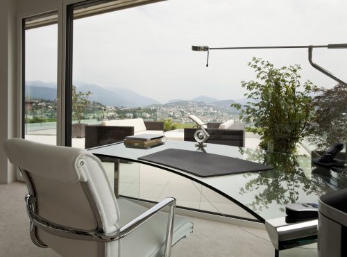 Office desk placement