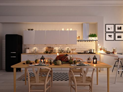 open concept kitchen