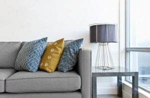 Place your decorative table lamp in your living room where everyone can see it.