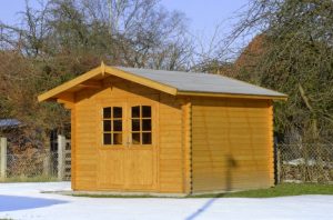 Wooden garden sheds are the most classical design.