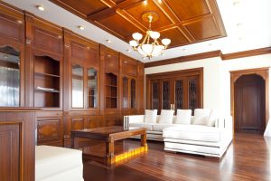 You can use panels to create amazing wooden ceilings.