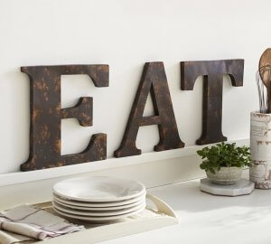 Decorate your Walls with Letters or Numbers