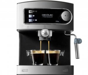 Cecotec coffee machines are great for making espressos and cappuccinos.