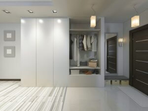 You can use mobile apps to help design you custom made closet.