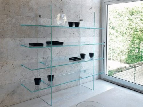 Tips for Decorating with Glass Shelves