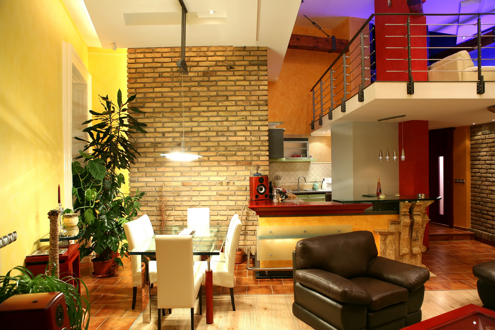 Dining room styles can vary greatly.