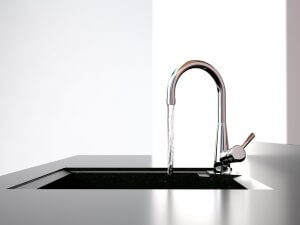 A Kitchen Faucet as a Decorative Item