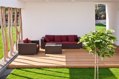 Timber flooring for your patio is a beautiful and natural option, but make sure it's treated correctly so it will last a long time