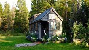 tiny house in the garden