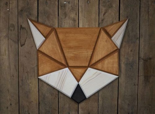 How to Make Geometrical Wall Art out of Wood