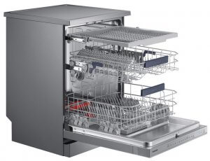 The Samsung Waterwall is more expensive, but it might be worth it for the greater power and capacity.