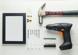 the tools you need to make a proper hole in your wall