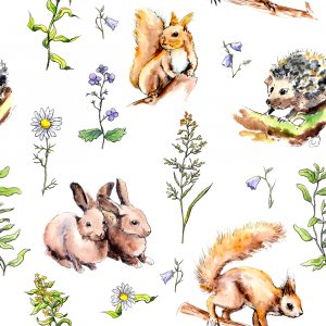 animal illustration wallpaper