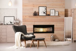 minimalist fireplace decor