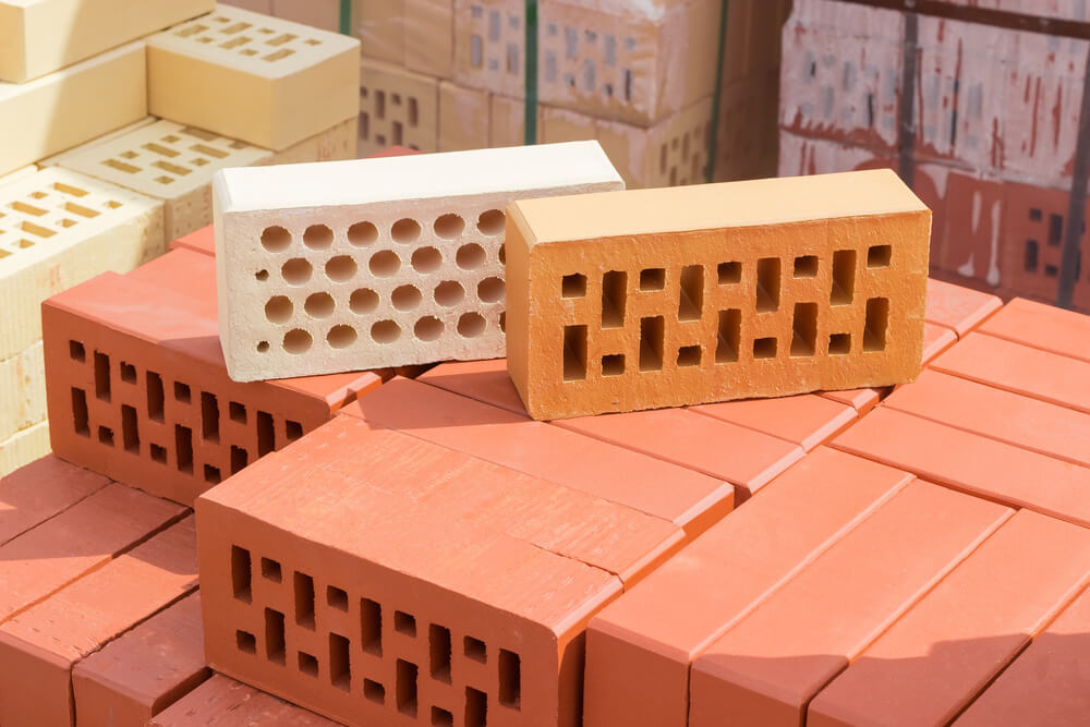 Clay Bricks Super Resistant For Sound Construction