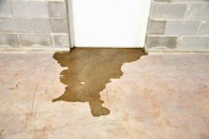 Water damage in basements is common.