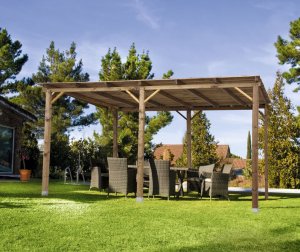 backyard pergola