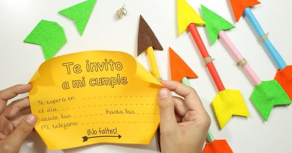 A birthday invitation.