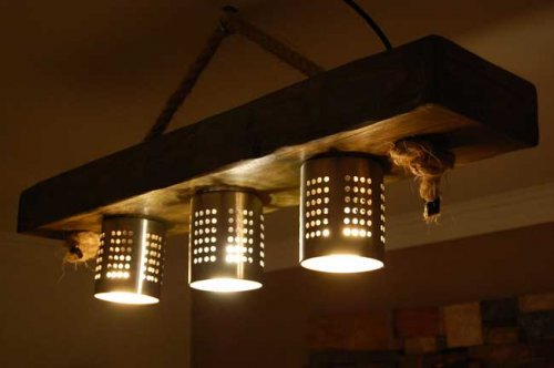 Make Light Fixtures with Colanders and Bowls