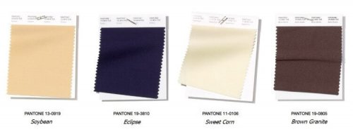 These are neutral spring pantone colors.