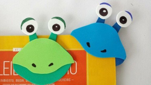 Create some cute bookmarks with craft foam